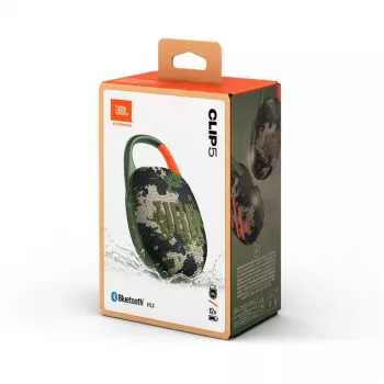 Mono kannettava kaiutin JBL Clip 5 camouflage