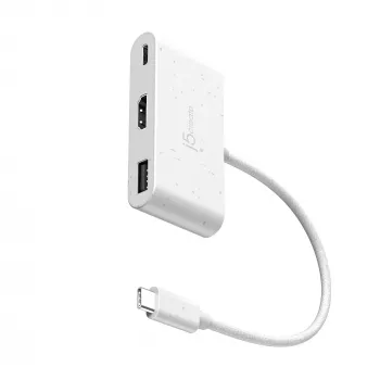 j5create JCA379EW – USB-C® - HDMI™ & USB™ Type-A Power Delivery -tuella