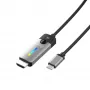 j5create JCC157-N USB-C - HDMI 2.1 8K -kaapeli 1,79 m
