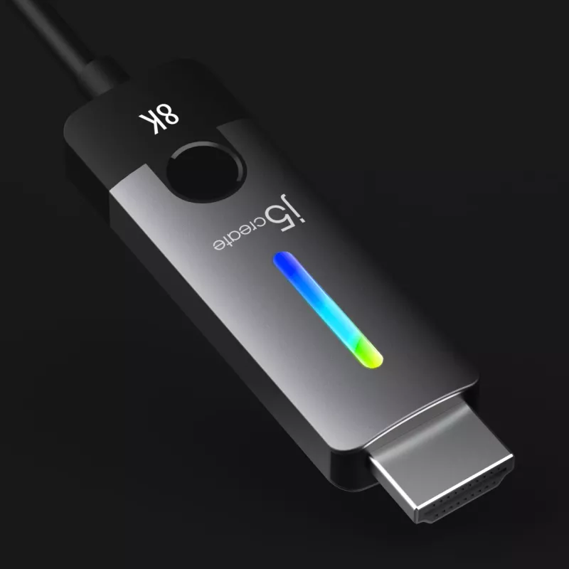 j5create JCC157-N USB-C - HDMI 2.1 8K -kaapeli 1,79 m