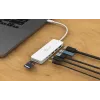 j5create JCD373EW - USB-C®-moniporttikeskitin Power Delivery -tuella
