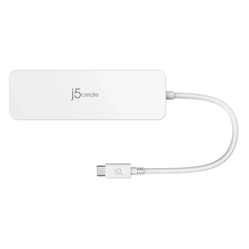 USB-C-monisovitin j5create JCD373-N 60W Power Delivery 4K