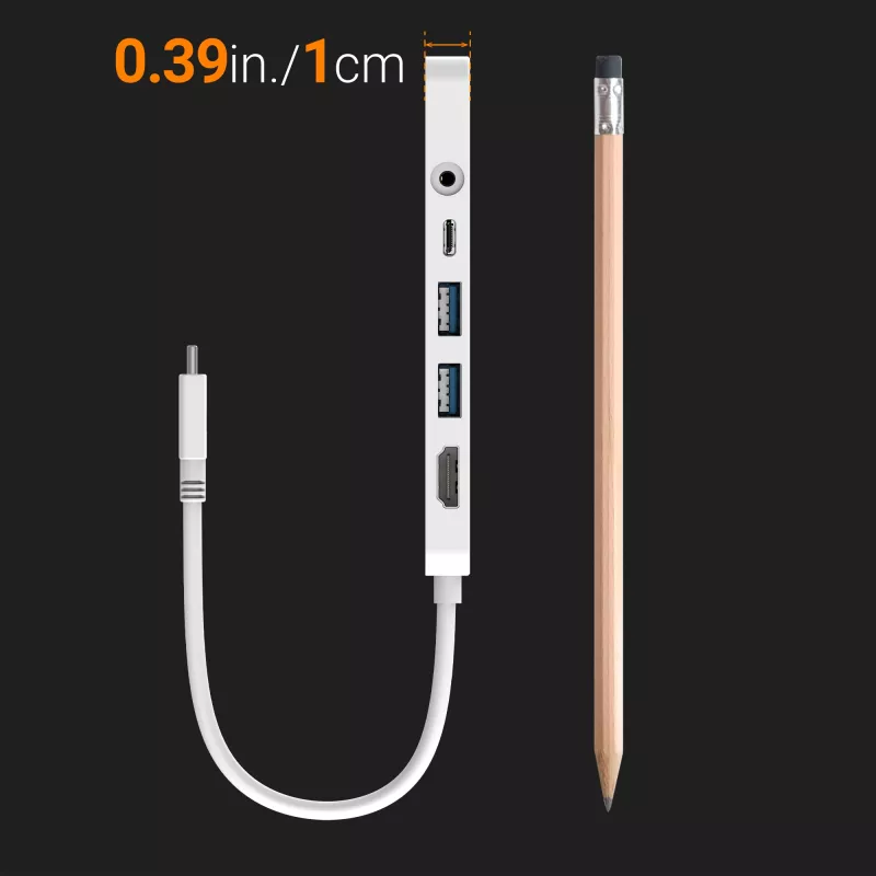 USB-C-monisovitin j5create JCD373-N 60W Power Delivery 4K