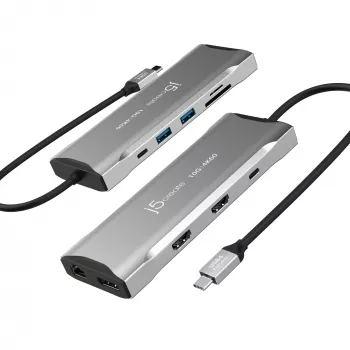j5create JCD397-N 4K60 Elite USB-C -moninäyttöminitelakka johdollinen USB 3.2 Gen 1