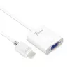 j5create JDA213 HDMI - VGA -sovitin valkoinen 0,1 m 1920x1080P
