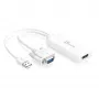j5create JDA214 VGA - HDMI -video-audio-sovitin valkoinen 0,176 m