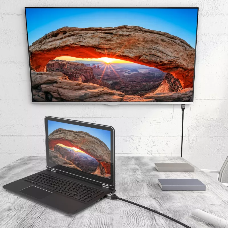 j5create JDC53 Ultra High Speed 8K UHD HDMI™ -kaapeli, musta ja harmaa, 2 m