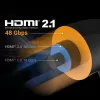 j5create JDC53 Ultra High Speed 8K UHD HDMI™ -kaapeli, musta ja harmaa, 2 m