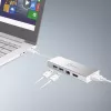 j5create JUD380 USB™ 3.0 -minitelakka, 1x HDMI ja 3x USB-liitännät, hopea