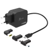 j5create JUP1565DCE3A-EN 67W GaN PD USB-C® -minilaturi 3 eri DC-pistokkeella - EU