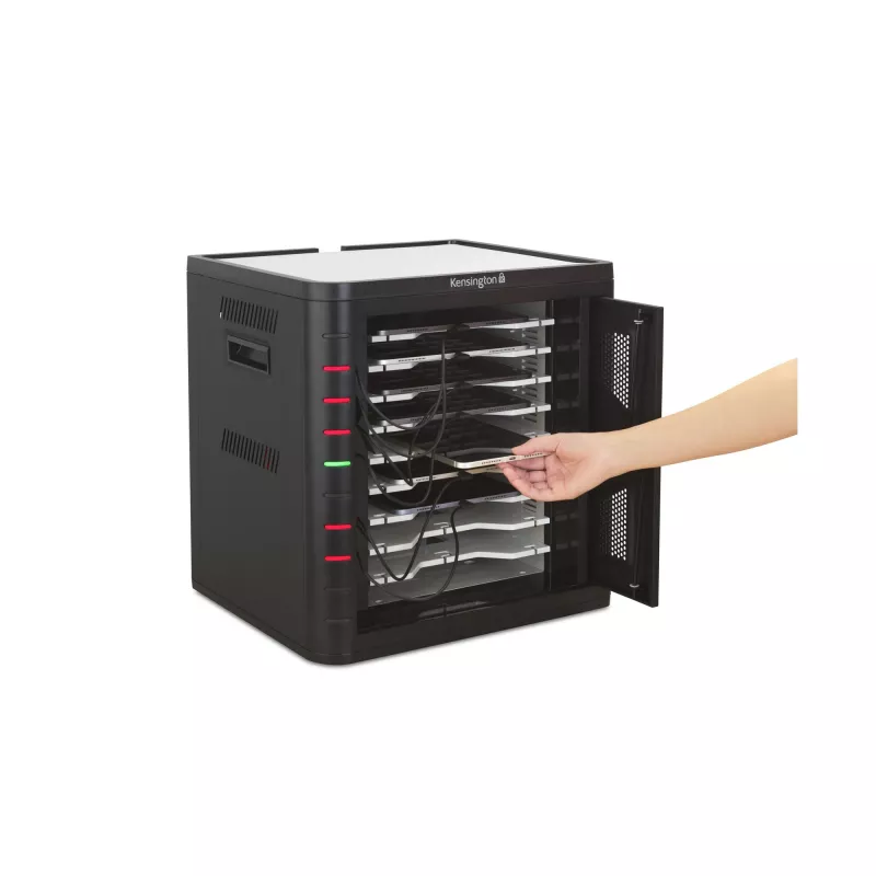 Kensington USB-C-latauskaappi K67716EU, 10 paikkaa, 18 W porttia kohden