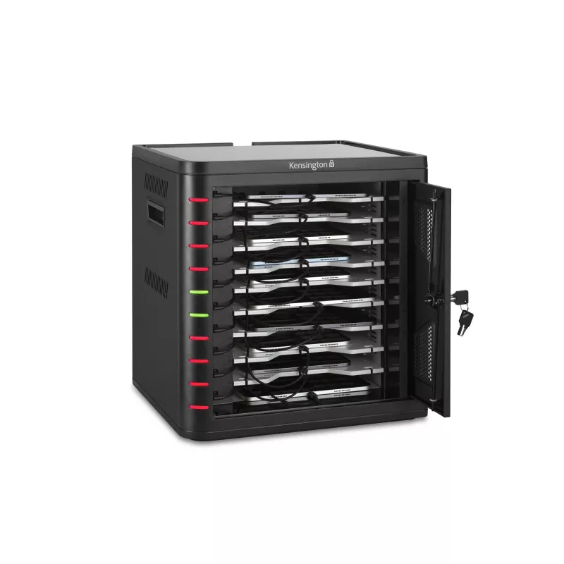 Kensington USB-C-latauskaappi K67716EU, 10 paikkaa, 18 W porttia kohden