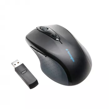 Kensington Pro Fit Wireless Full-Size -hiiri, molempikätinen, optinen, RF Wireless, 1600 DPI, musta