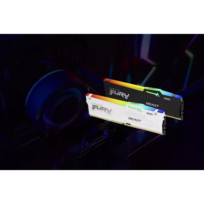Kingston Technology FURY Beast 32GB 6400MT/s DDR5 CL32 DIMM RGB EXPO