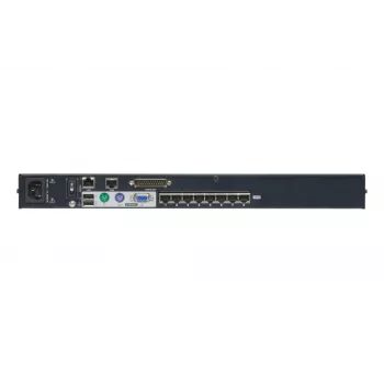 ATEN 8-porttinen CAT5e/6 KVM-over-IP-kytkin, 1920 x 1200 pikseliä, Ethernet-LAN, WUXGA, 8,7 W, musta