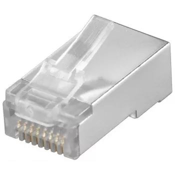 Microconnect KON504-10 johdinliitin RJ45 läpikuultava