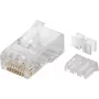 Microconnect KON505-10 liitin RJ45 läpikuultava