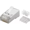 Microconnect KON506-10 liitin RJ45 läpinäkyvä