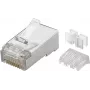 Microconnect KON506-10 liitin RJ45 läpinäkyvä