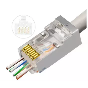 Microconnect KON512-50EZ liitin RJ45 hopea