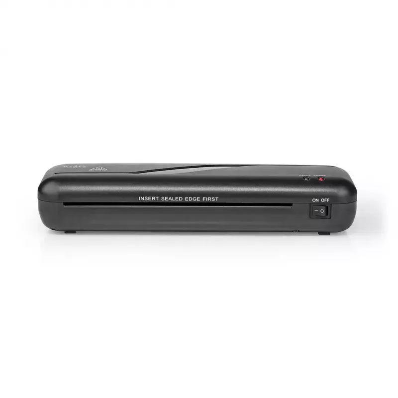 Laminaattori Nedis LAMI112BK4 kuumalaminaattori, 230 mm/min, musta