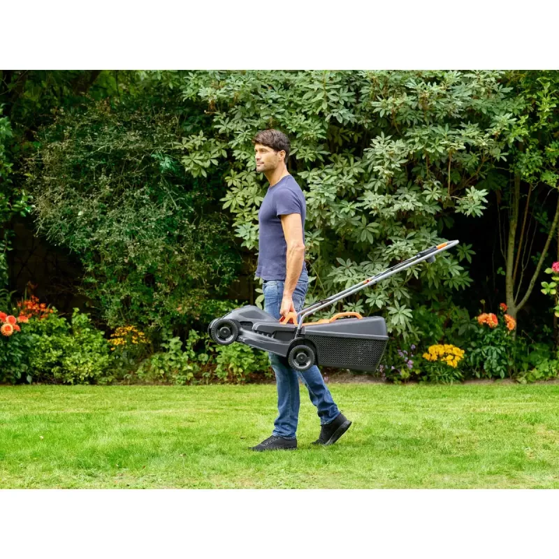 Työnnettävä ruohonleikkuri Black & Decker BEMW351-QS