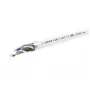 Cat6 F-UTP verkkokaapeli 4x2xAWG23 LSZH valkoinen 305m