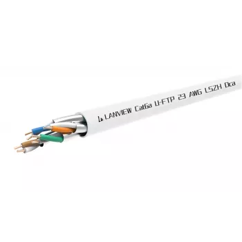 Lanview LVN122432 verkkokaapeli valkoinen 305 m Cat6a U/FTP (STP)