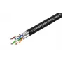 Lanview LVN122445 Cat6a U-FTP -verkkokaapeli 4x2xAWG23, 500 m, musta