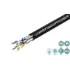Lanview LVN122445 Cat6a U-FTP -verkkokaapeli 4x2xAWG23, 500 m, musta