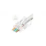 Lanview LVN125305 RJ45-kaapeliliitin, läpinäkyvä