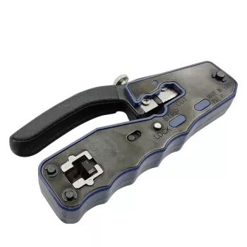 Lanview LVN125456 kaapelin puristuspihdit puristustyökalu musta