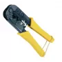 Lanview LVN125458 kaapelin puristuspihdit puristustyökalu musta