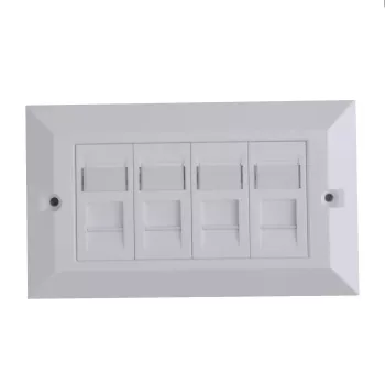 Lanview LVN126188UK-4 upporasian RJ-45 valkoinen