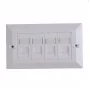 Lanview LVN126188UK-4 upporasian RJ-45 valkoinen