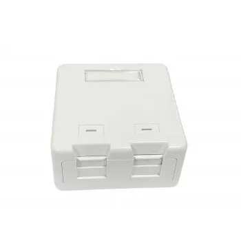 Lanview LVN127767 liitäntärasia 2 x RJ-45 valkoinen
