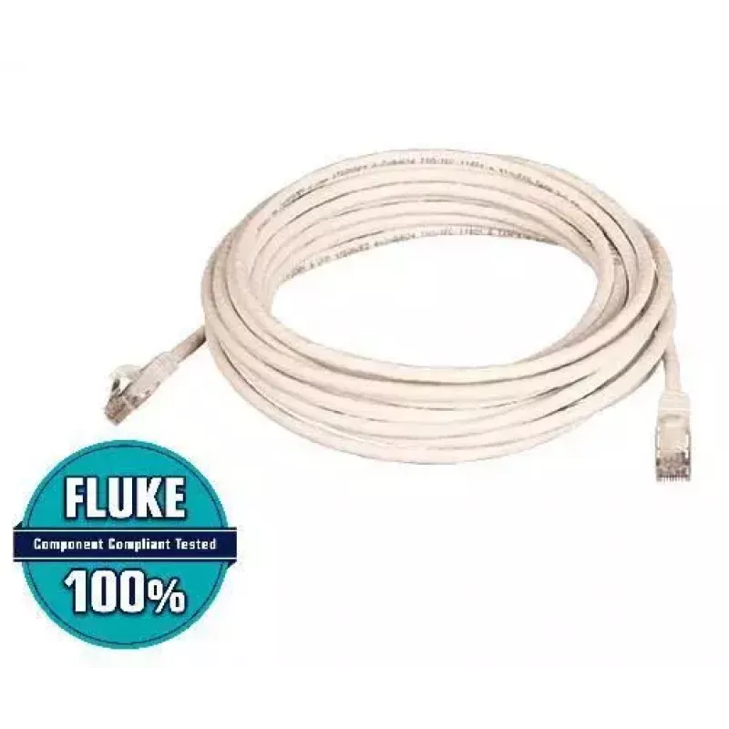 Lanview LVN147142 verkkokaapeli valkoinen 10 m Cat6 U/UTP (UTP)