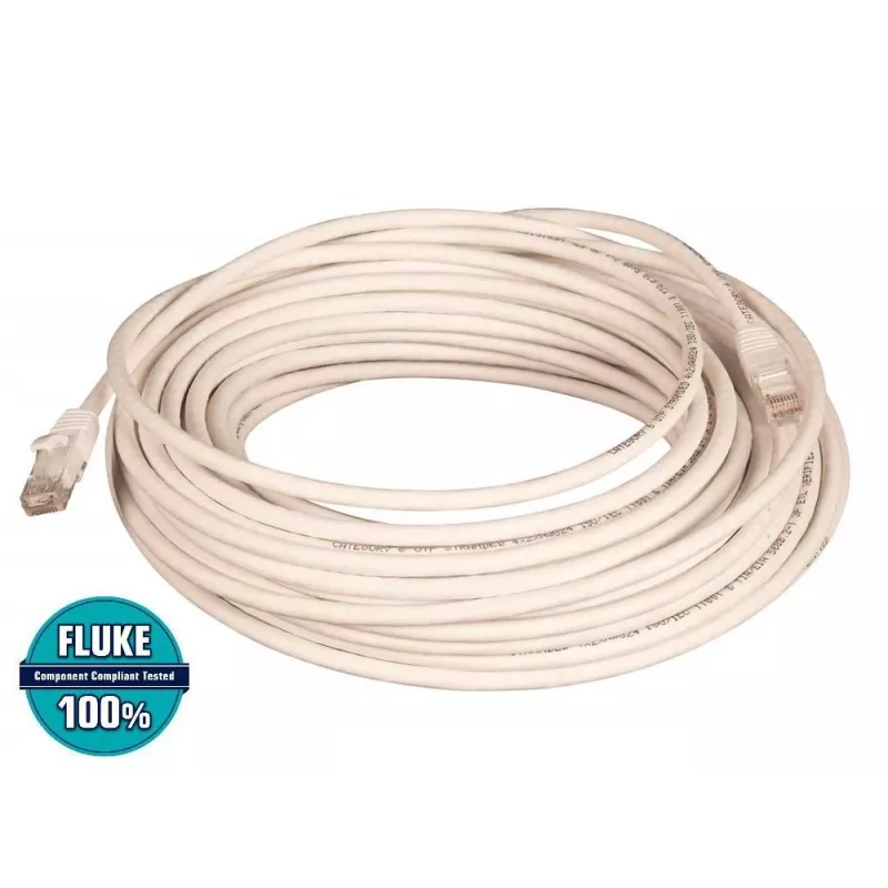 Lanview LVN147144 verkkokaapeli valkoinen 15 m Cat6 U/UTP (UTP)