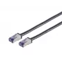 Verkkokaapeli Lanview LVN-CAT6A-FLEX-20M S/FTP Cat6a 20m musta