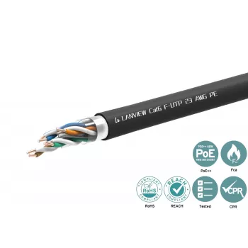 Lanview LVN-CAT6PE-FUTP-305M verkkokaapeli Cat6 F/UTP (FTP)