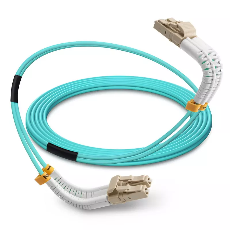 Lanview LVO231205-FLEX InfiniBand/kuitu-kaapeli 5 m LC LC/LC Aqua colour