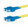 Lanview LVO231377 InfiniBand/kuitu-kaapeli 1 m 2x SC keltainen