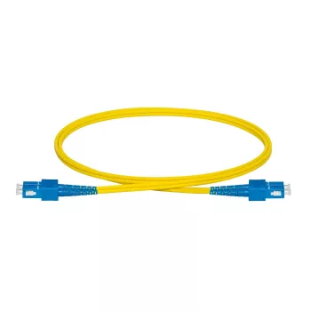 Lanview LVO231377 InfiniBand/kuitu-kaapeli 1 m 2x SC keltainen