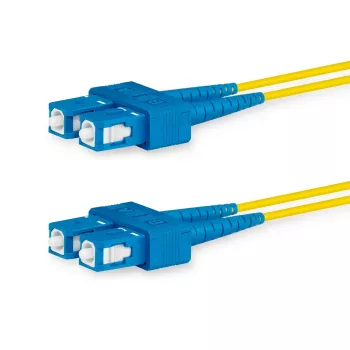 Lanview LVO231380 InfiniBand/kuitu-kaapeli 10 m 2x SC keltainen