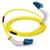 Lanview LVO2314005-FLEX InfiniBand/kuitu-kaapeli 0,5 m LC LC/LC keltainen