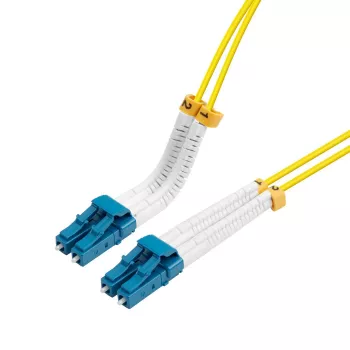 Lanview LVO231406-FLEX InfiniBand/kuitu-kaapeli 1 m LC LC/LC keltainen