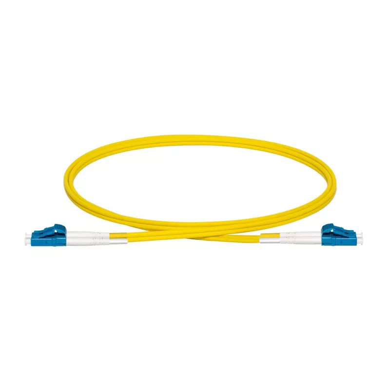 Lanview LVO231410 InfiniBand/kuitu-kaapeli 10 m 2x LC keltainen
