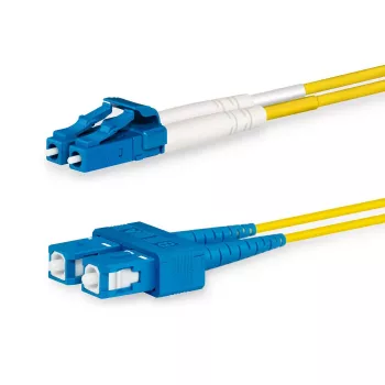 Lanview LVO231492 InfiniBand/kuitu-kaapeli 2 m 2x LC 2x SC keltainen