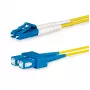 Lanview LVO231492 InfiniBand/kuitu-kaapeli 2 m 2x LC 2x SC keltainen