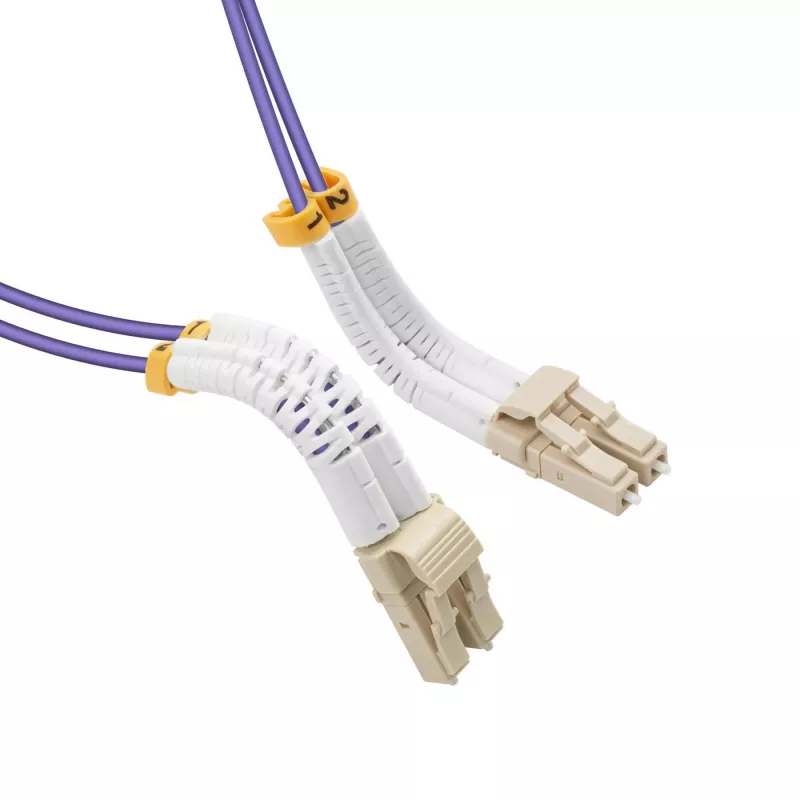 Lanview LVO2318005-FLEX InfiniBand/kuitu-kaapeli 0,5 m LC LC/LC violetti
